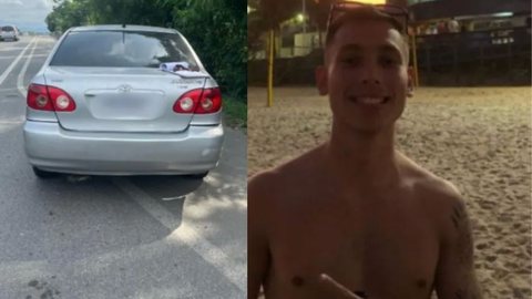 PM desaparece e carro é encontrado abandonado em rodovia do litoral de SP; entenda o caso - Imagem: reprodução Divulgação/Redes Sociais