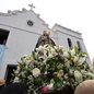 Imagem de Nossa Senhora do Monte Serrat, padroeira de Santos. As celebrações desta terça-feira (8) incluem missas na Catedral e no Santuário, além de procissão pelo Centro até a Praça Mauá - Imagem: Vanessa Rodrigues/A Tribuna Jornal
