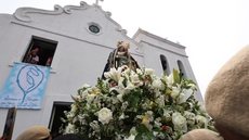 Imagem de Nossa Senhora do Monte Serrat, padroeira de Santos. As celebrações desta terça-feira (8) incluem missas na Catedral e no Santuário, além de procissão pelo Centro até a Praça Mauá - Imagem: Vanessa Rodrigues/A Tribuna Jornal