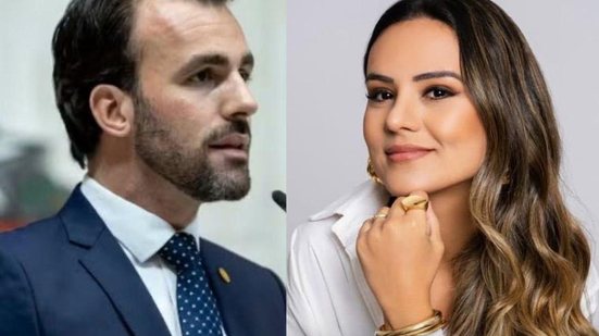 Tarcísio e Flávio distantes de Bove após caso da ex Dudi Duarte - Imagem: Reprodução