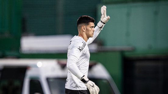 Brazão, titular absoluto desde 2024, é peça chave e já foi ligado ao Flamengo sem negociações concretas - Foto: Raul Baretta / Santos FC