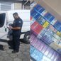 Carga de cigarros avaliada em mais de R$ 72 mil foi alvo de quadrilhas especializadas em roubo de produtos de alto valor - Foto: Prefeitura de Mongaguá