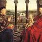 A virgem do Chanceler Rodin (1435), de van Eyck - Realismo detalhado e domínio da luz - Imagem: Divulgação