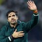 Abel Ferreira agradece a torcida palmeirense - Reprodução/CNN
