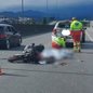 Acidente registrado na Rodovia Cônego Domênico Rangoni, em Guarujá. Município contabilizou 30 mortes no trânsito entre janeiro e julho de 2026, maior número entre as cidades da Baixada Santista no período - Imagem: PM Rodoviária