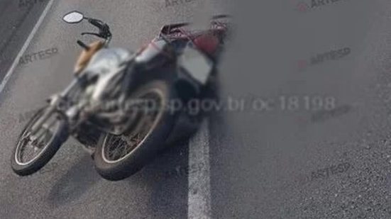 Acidente ocorreu na Rodovia Anchieta, no trecho do Jardim Casqueiro, em Cubatão. - Imagem: Divulgação/CCM Artesp