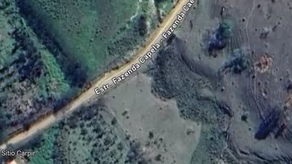 Acidente aéreo deixa cinco morto no interior de SP - Imagem: Reprodução/ Google Maps