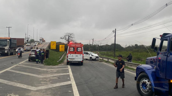 Samu e Corpo de Bombeiros foram acionados para prestar atendimento no local - Imagem: Reprodução