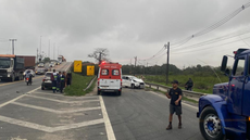 Samu e Corpo de Bombeiros foram acionados para prestar atendimento no local - Imagem: Reprodução
