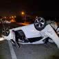 Motorista morre e mulher fica ferida após acidente grave em rodovia no litoral de SP - Imagem: reprodução Twitter