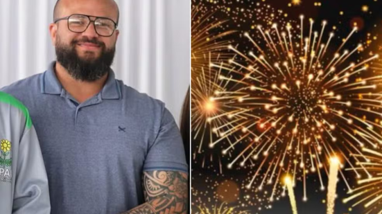 Espetáculo foi cancelado após acidente que deixou secretário ferido no Réveillon - Imagem: Reprodução