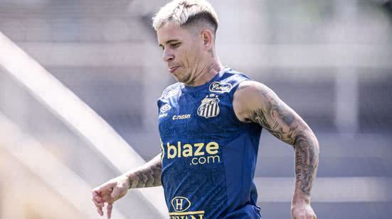 O venezuelano Soteldo pediu para ser negociado e o Fluminense está próximo de concretizar a contratação do jogador - Foto: Raul Baretta/ Santos FC