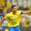 Cristiano Ronaldo em Al-Nassr x Al-Wehda, em jogo que o português marcou três gols - Imagem: Twitter/ @Cristiano