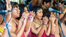 Evento na Aldeia Rio Silveira, em Bertioga, celebra tradições e cultura dos povos indígenas com programação aberta ao público - Imagem: Diego Bachiega/Arquivo Prefeitura de Bertioga