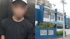 Vice-diretor confirmou ofensas e comportamento agressivo da professora, que foi contida por outros funcionários da escola - Imagem: Arquivo Pessoal/ Prefeitura de Mongaguá