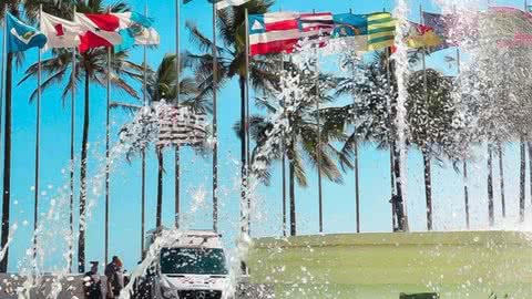 O Porto de Santos é o principal do hemisfério sul e o 2º da América Latina - Imagem: Instagram/ @alexcastro89