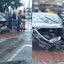 Um dos veículos envolvidos estava com a documentação vencida, levando à intervenção da CET para remoção do carro - Foto: Bruno Guitierrez/ g1