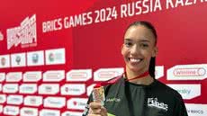 Carateca de Santos é ouro em competição na Rússia - Imagem: Reprodução/Prefeitura de Santos
