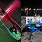 Aproximadamente 33 quilos de uma substância com características de cocaína foram encontrados por mergulhadores no casco de um navio atracado no Porto de Santos, na terça-feira (27) - Imagem: Marinha do Brasil/Divulgação