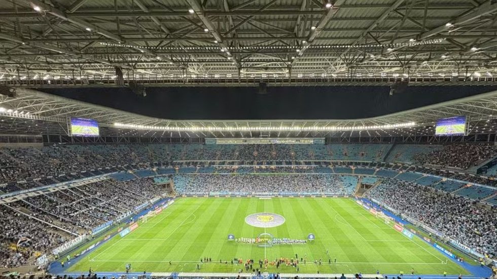 Arena do Grêmio pelo Brasileirão 2025 - Foto: Bruno Murito