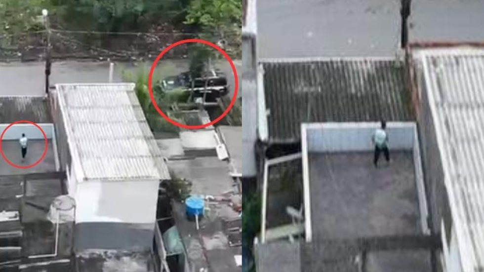 O fugitivo, com condenação de 14 anos por tráfico, confessou ter jogado o aparelho, que será periciado para ajudar nas investigações - Foto: Divulgação/ Polícia Civil