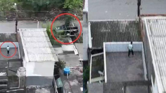 O fugitivo, com condenação de 14 anos por tráfico, confessou ter jogado o aparelho, que será periciado para ajudar nas investigações - Foto: Divulgação/ Polícia Civil