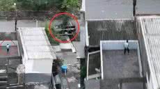 O fugitivo, com condenação de 14 anos por tráfico, confessou ter jogado o aparelho, que será periciado para ajudar nas investigações - Foto: Divulgação/ Polícia Civil