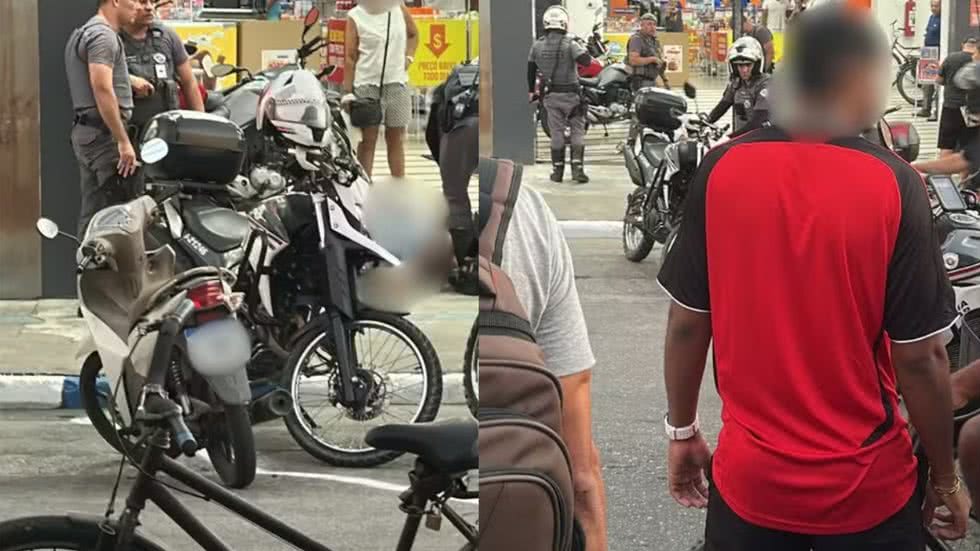 Um homem de 30 anos foi baleado por segurança durante assalto e está internado em estado estável no Hospital Santo Amaro - Imagem: Redes Sociais