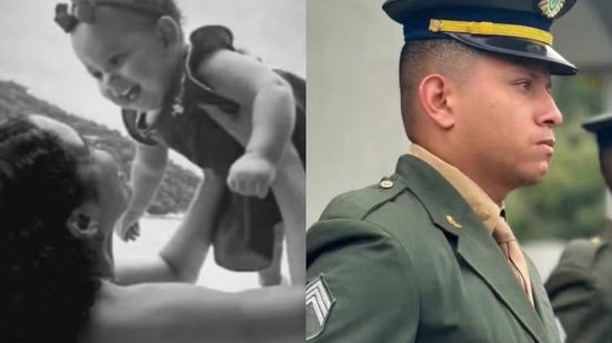 Polícia Militar encontra corpos de sargento, esposa e filha em Santos; investigação aponta feminicídio seguido de suicídio - Imagem: Reprodução/ Redes Sociais