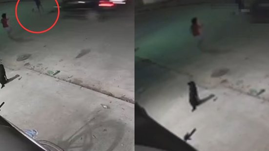 Identificação do motorista ocorreu após denúncia de familiar; criança permanece em estado grave no hospital - Imagem: Reprodução