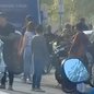 Acidente ocorreu durante o horário de pico, levando equipes de trânsito a intervir para organizar o fluxo de veículos na movimentada avenida - Foto: Danilo Neri