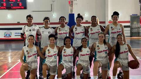 Basquete feminino de Praia Grande vence no Estadual Sub-20 - Imagem: reprodução Prefeitura de Praia Grande