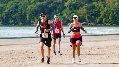 A prova terá um percurso de 21 km - Imagem: Prefeitura de Bertioga