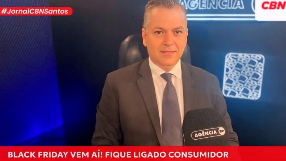 O Jornal da CBN Santos ocorre das 9h ao 12h, de segunda a sexta-feira - Imagem: CBN Santos