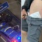 Motociclista de aplicativo relata ter sido atingido por disparo durante abordagem da Guarda Civil Municipal em São Vicente; prefeitura afirma que agente agiu em legítima defesa e nega que o tiro tenha ferido alguém - Imagem: Reprodução