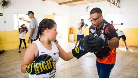 São Vicente lança projeto de boxe para estimular prática esportiva - Imagem: reprodução Prefeitura de São Vicente