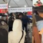 Confusão ocorreu após a saída da Polícia Militar, resultando em destruição de mesas e cadeiras, mas sem feridos - Imagem: Reprodução