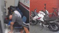 Operação da Polícia Civil apreendeu seis adolescentes investigados por participação em um ataque contra um casal de motociclistas em Peruíbe. A ação também resultou na prisão de um homem por receptação e na recuperação de quatro motocicletas - Imagem: Divulgação/Polícia Civil