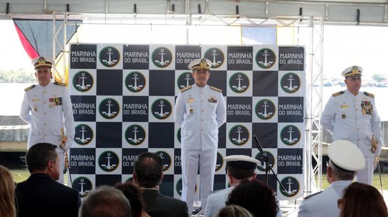 Novo comandante assume Capitania dos Portos de São Paulo - Imagem: Reprodução / Portal TH+ Baixada Santista