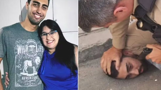 Bruno Eustáquio Vieira será julgado em júri popular no Guarujá pelo assassinato da própria mãe ocorrido em 2020 - Imagem: Arquivo Pessoal e Reprodução