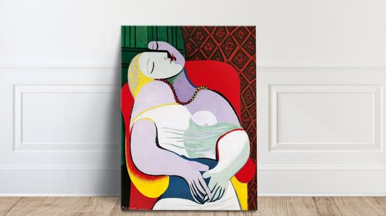 O sonho é o lugar onde o real se dissolve e a arte se reinventa - O Sonho, Pablo Picasso (1932)
