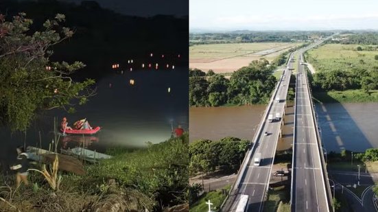 Anna Clara, de 16 anos, caiu de ponte durante a cerimônia e seu corpo foi encontrado após três dias de buscas no Rio Ribeira - Imagem: Reprodução