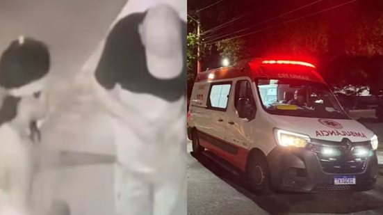 Homem em vestido e peruca é principal suspeito de matar idoso de 64 anos em São Vicente; polícia analisa imagens de segurança - Imagem: Reprodução