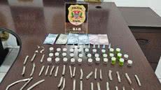 A Polícia Civil desativou um ponto de tráfico conhecido como 'Biqueira da Sete', em Mongaguá, após uma operação de infiltração bem-sucedida - Foto: Divulgação/ Polícia Civil