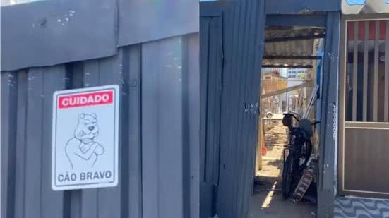 O ataque ocorreu em um terreno com casas em construção, onde o pit bull, cão de guarda, reagiu à presença do intruso - Foto: Marcela Damore/TV Tribuna