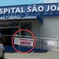 A greve no Hospital São João, em Registro, afeta 240 profissionais e serviços essenciais, como oftalmologia e centro cirúrgico - Imagem: Reprodução