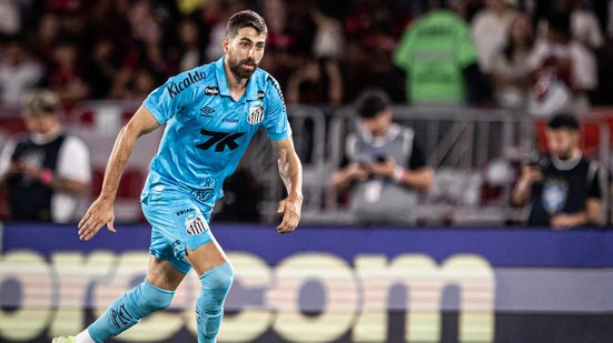 Santos ocupa a 17ª posição e enfrenta o Palmeiras com a chance de se afastar do Z-4 - Foto: Raul Baretta/ Santos FC