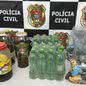 Todo o material apreendido foi enviado para perícia no Instituto de Criminalística após a operação - Foto: Divulgação/ Polícia Civil