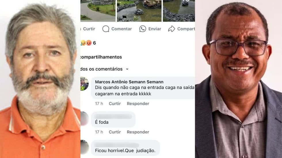 A decisão foi mantida após recurso da defesa de Marcos Semann, que alegou não ter intenção racista em sua postagem - Foto: TSE / Imagem: Reprodução