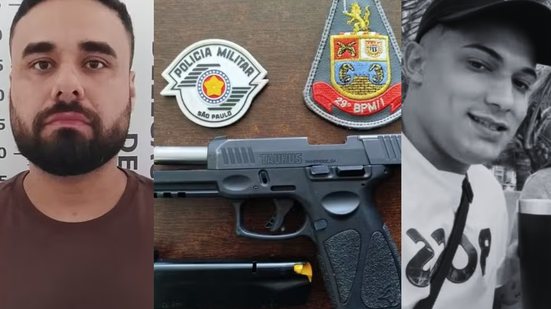 Luis Henrique, autor dos disparos, teve prisão preventiva decretada e alegou medo ao justificar sua ação violenta após o crime - Foto: Divulgação/ PM/ Redes Sociais